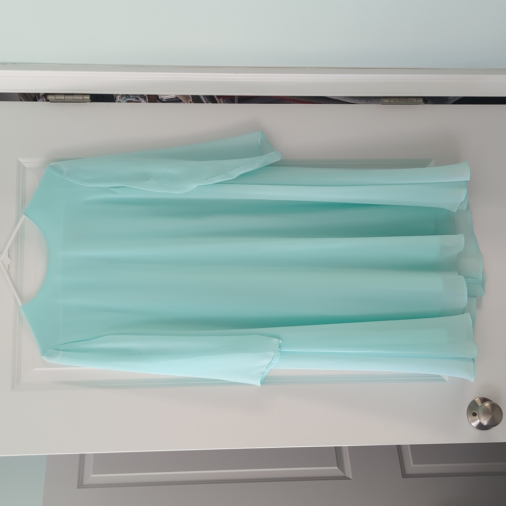 Sea Green Short Dress